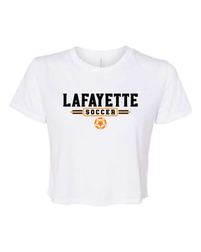 Lafayette Soccer Crop Top Design 3