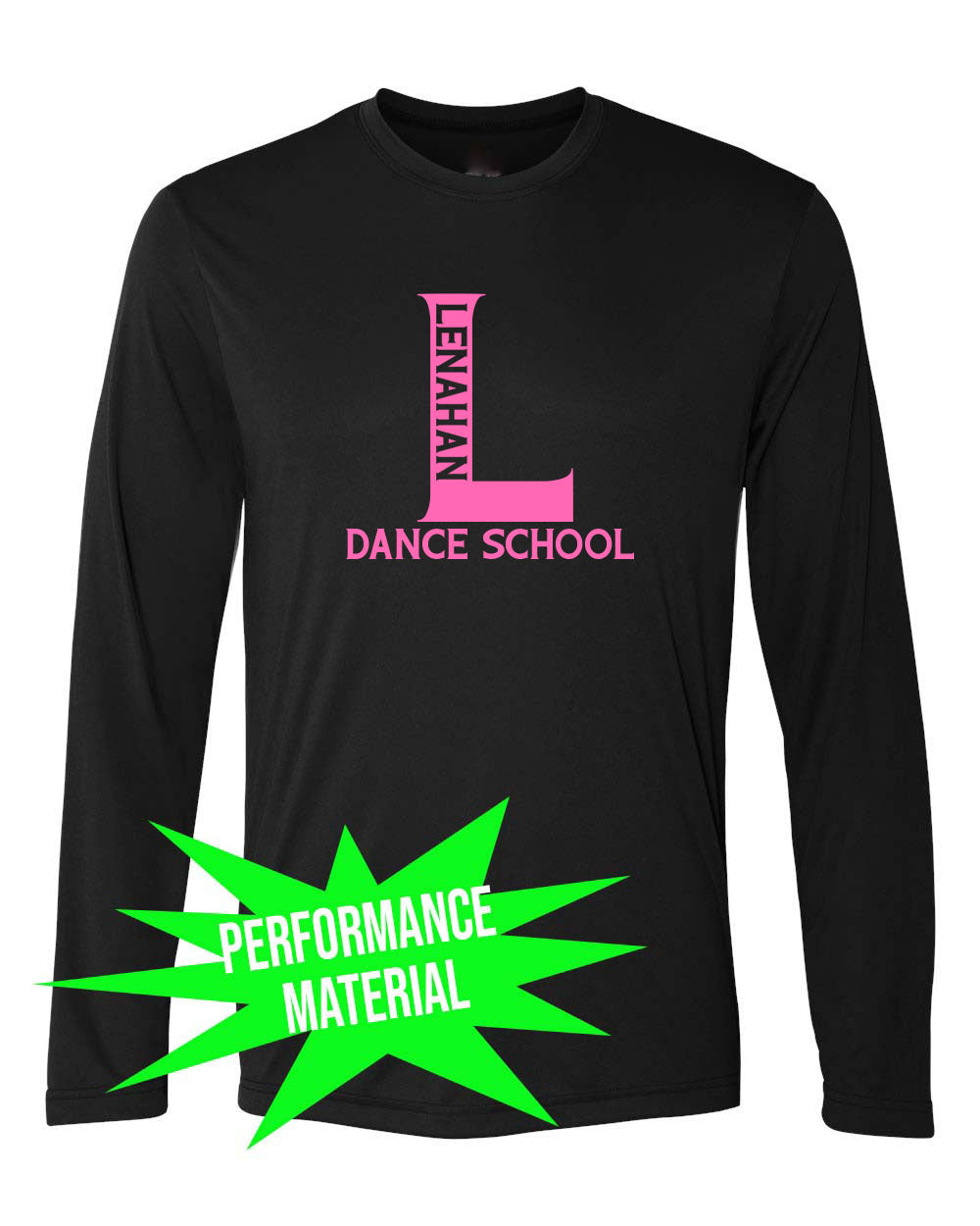 Lenahan Dance Performance Long Sleeve Material Design 1