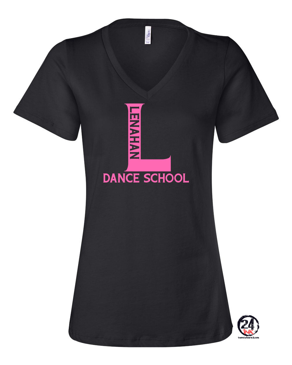 Lenahan Dance Design 1 V-neck T-Shirt