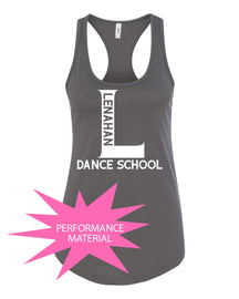 Lenahan Dance Design 1 Performance Racerback Tank Top