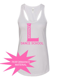 Lenahan Dance Design 1 Performance Racerback Tank Top