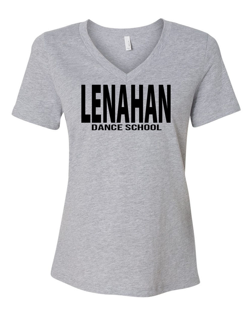 Lenahan Dance Design 2 V-neck T-Shirt