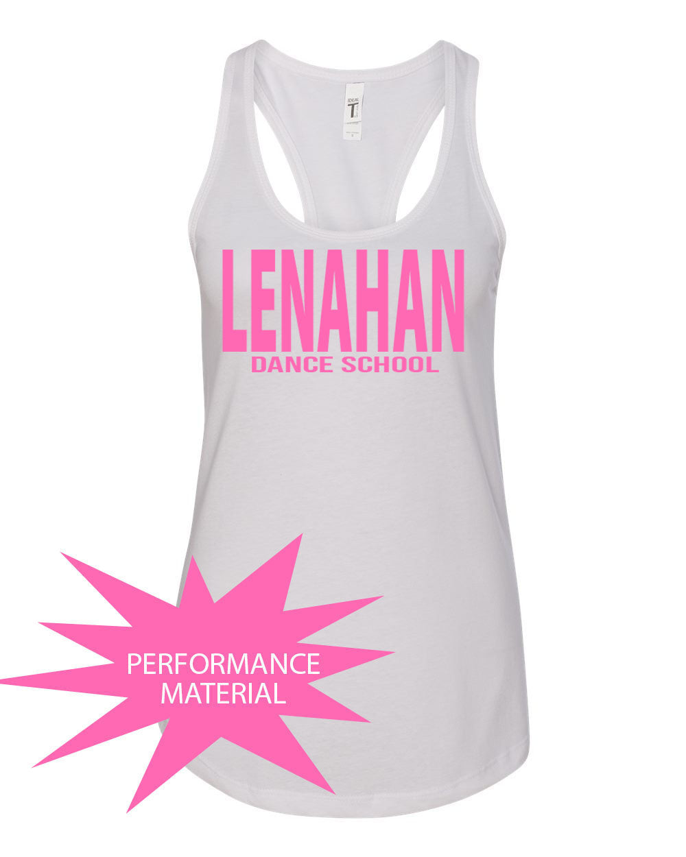 Lenahan Dance Design 2 Performance Racerback Tank Top