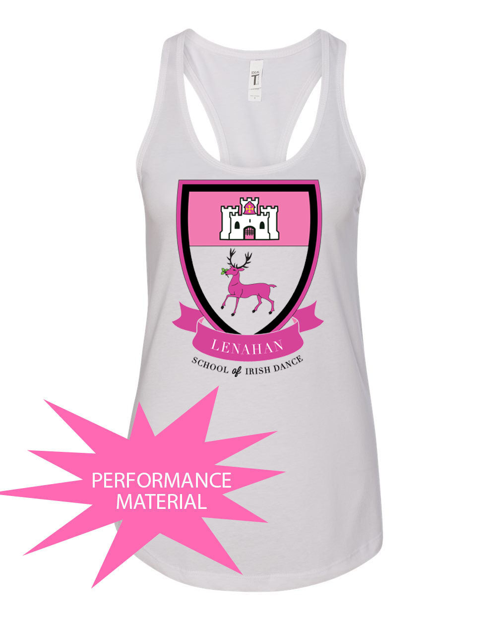 Lenahan Dance Design 4 Performance Racerback Tank Top