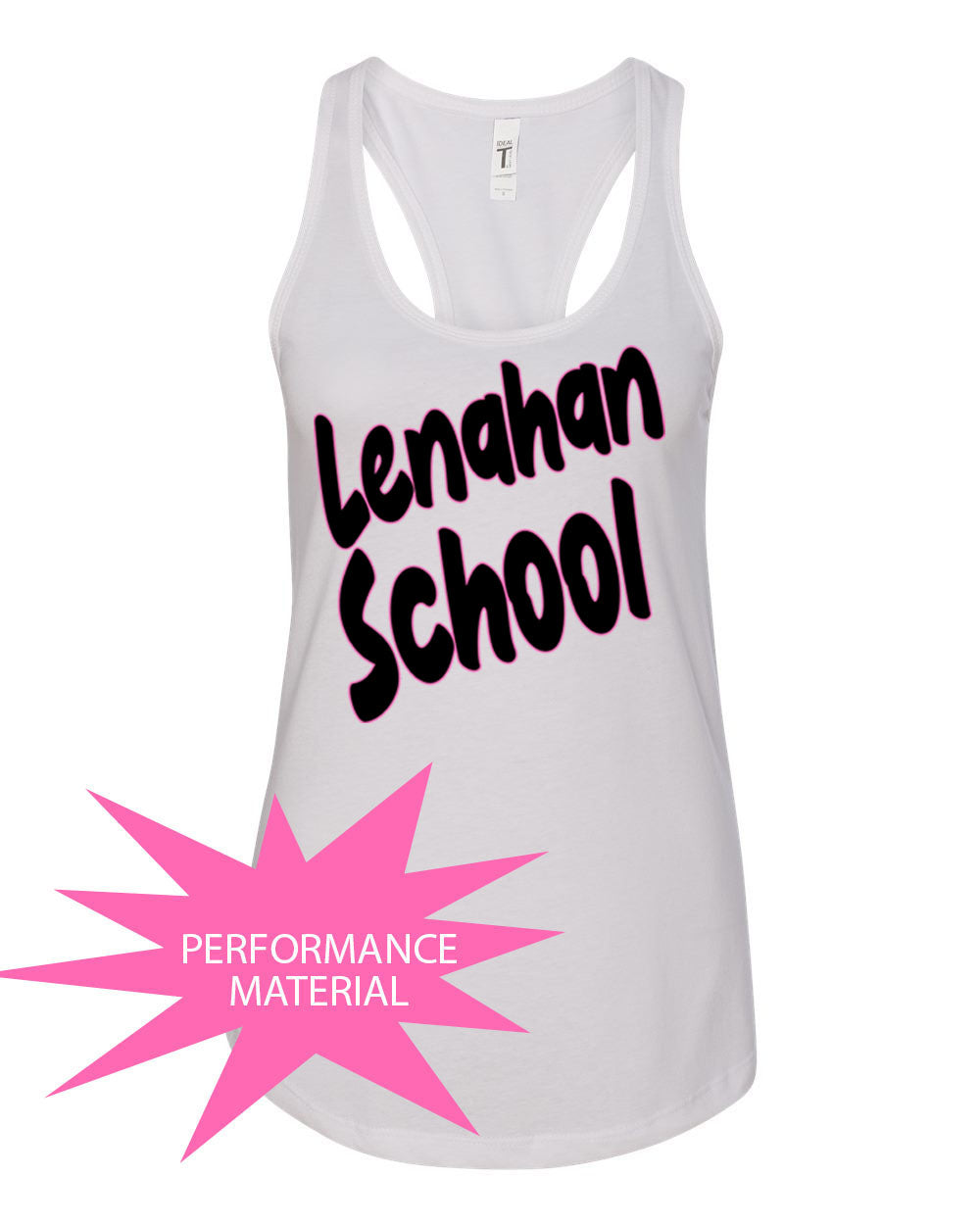Lenahan Dance Design 5 Performance Racerback Tank Top