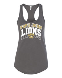 Lions Cheer Design 1 Racerback Tank Top