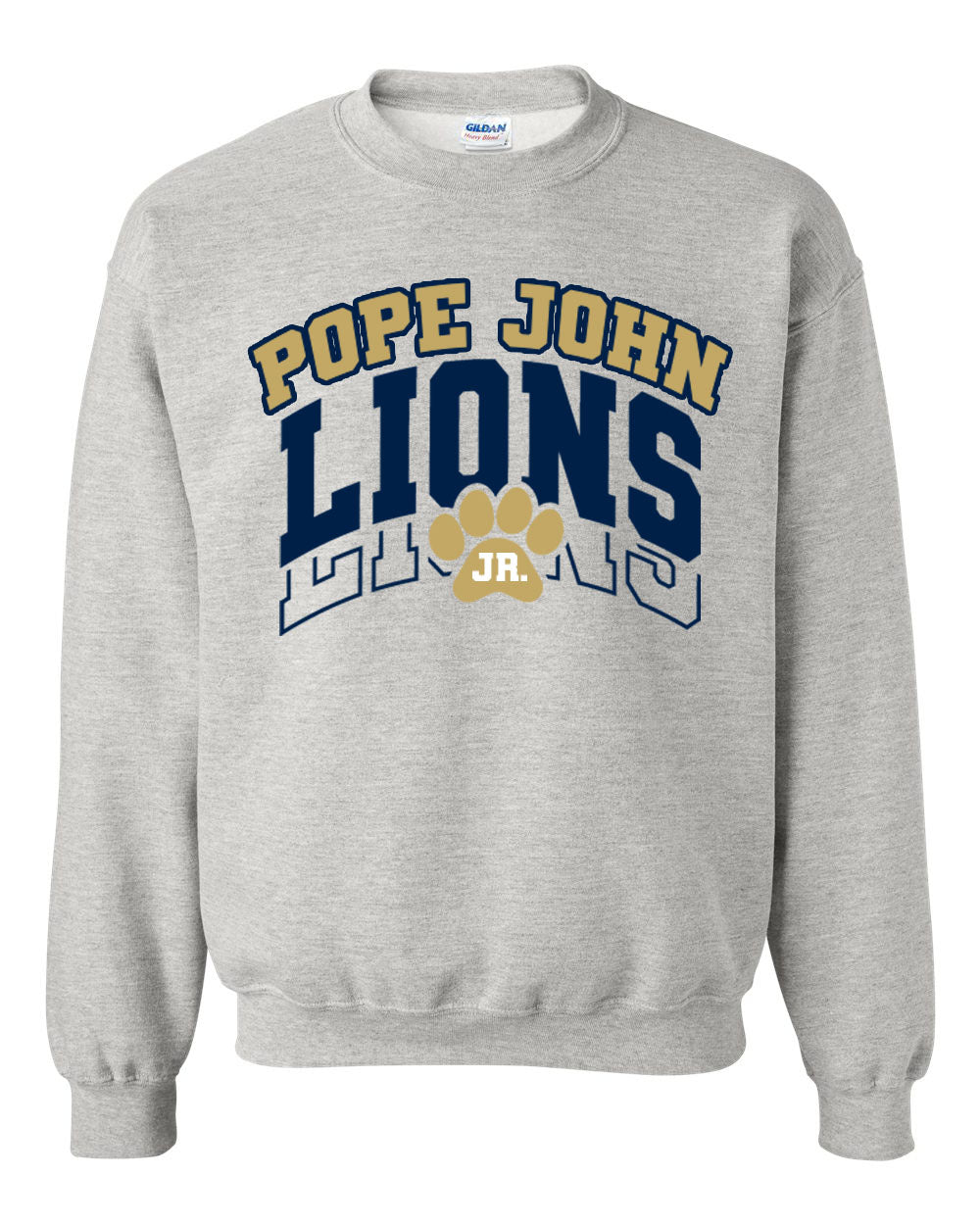 Lions Cheer Design 1 non hooded sweatshirt