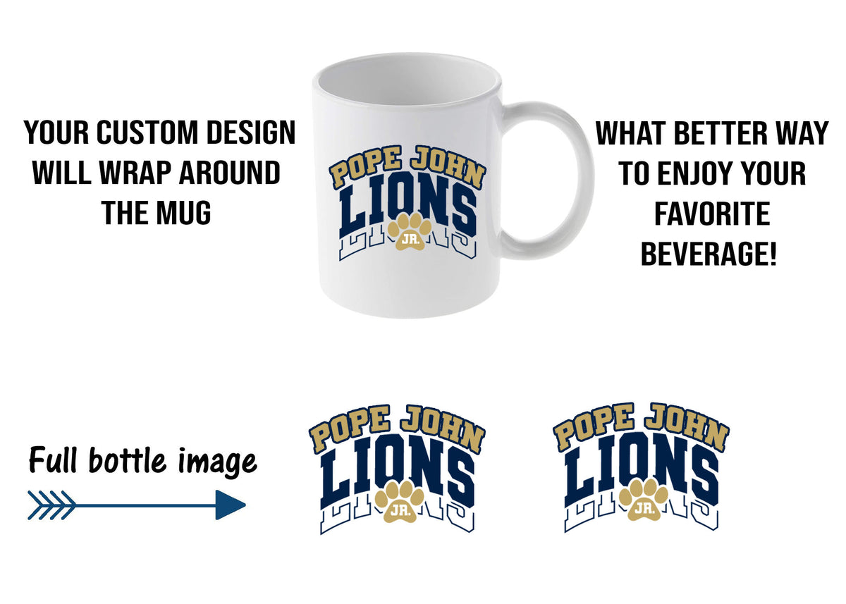 Lions Cheer Design 1 Mug