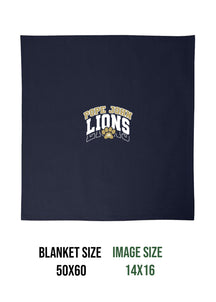 Lions Cheer Design 1 Blanket