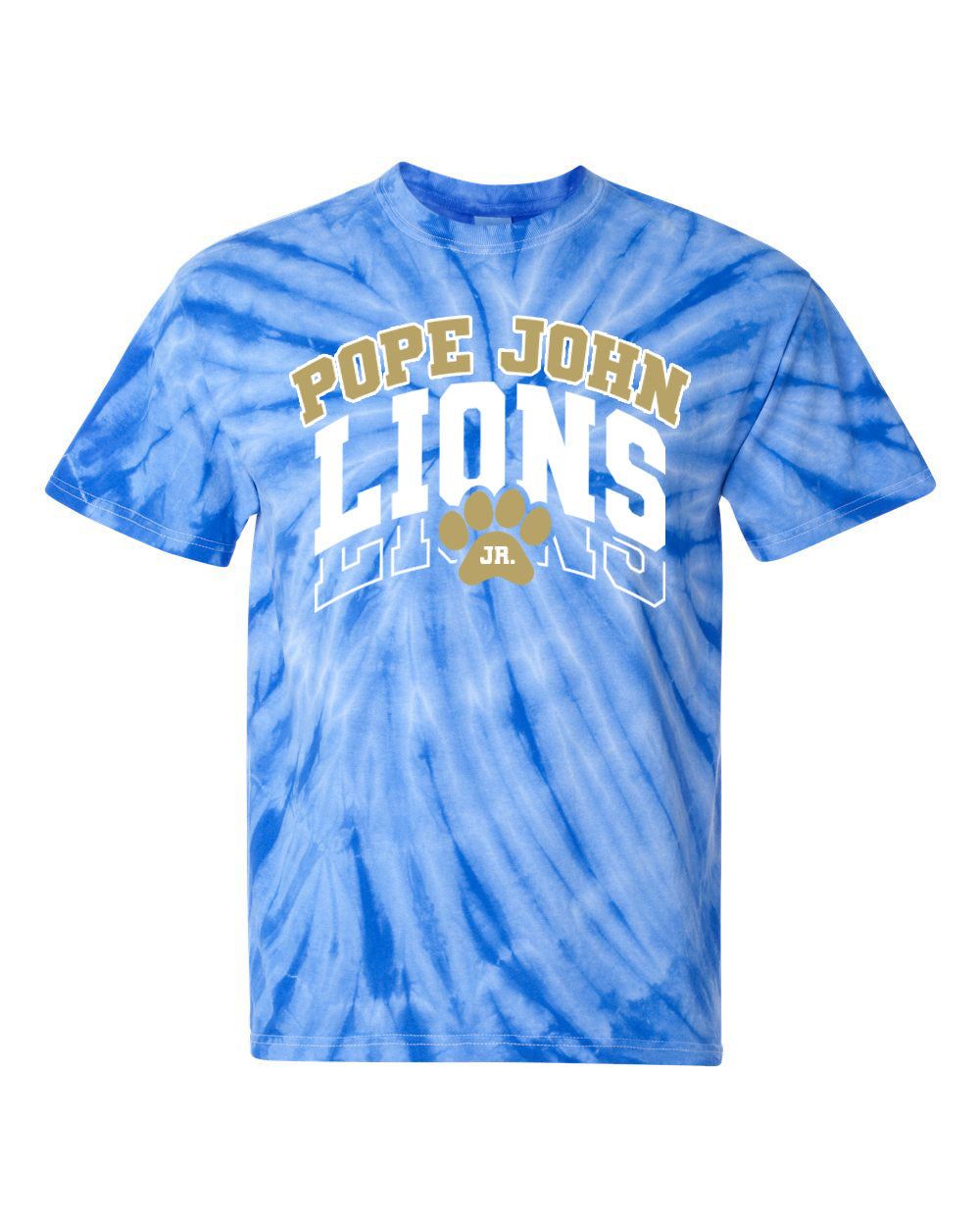 Lions Cheer Design 1 Tie Dye t-shirt