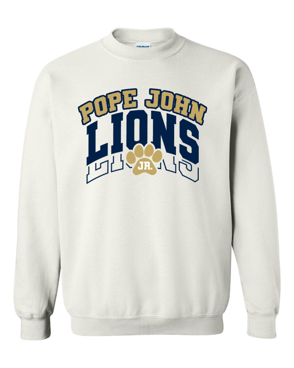 Lions Cheer Design 1 non hooded sweatshirt