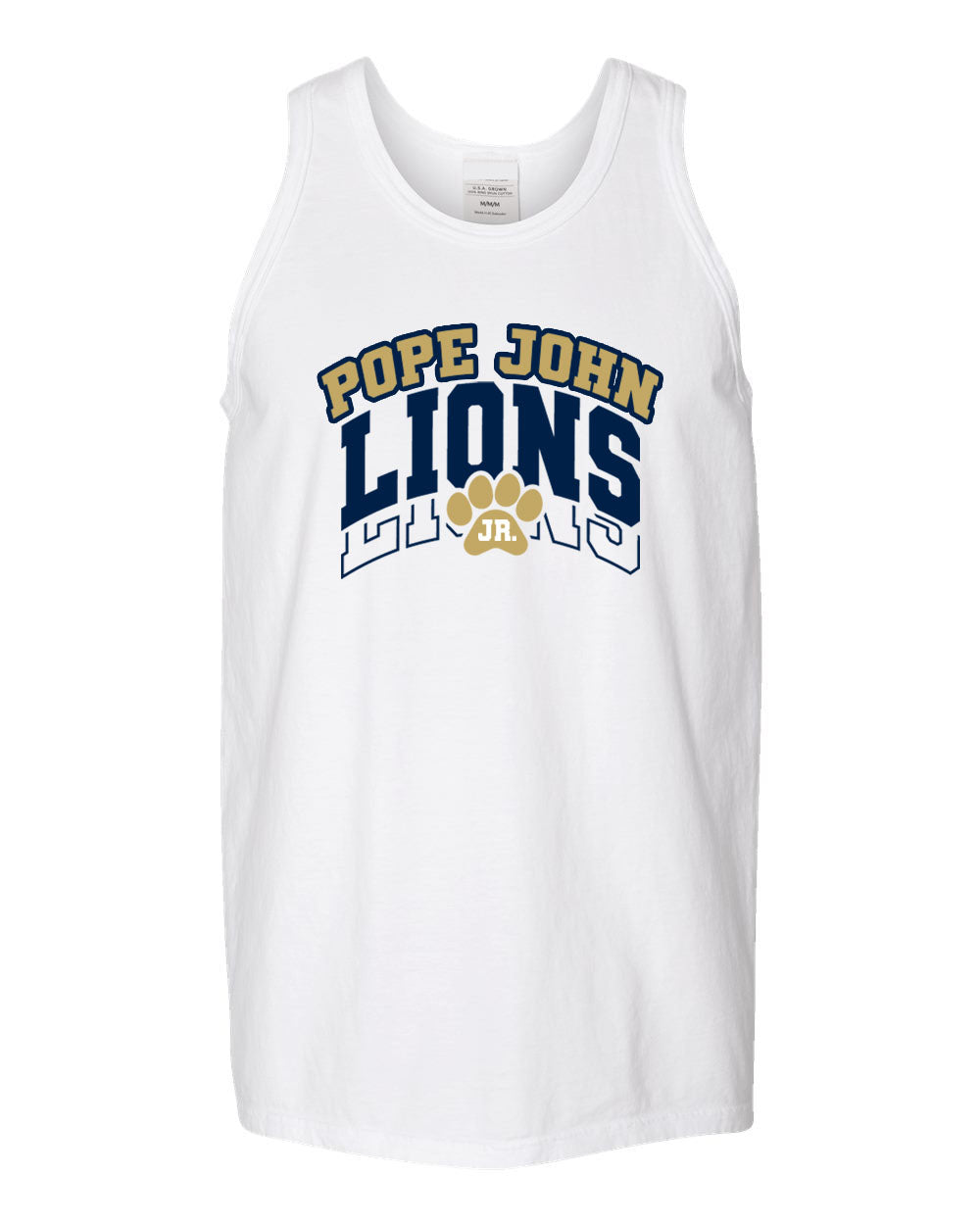 Lions Cheer design 1 Muscle Tank Top