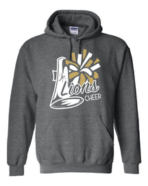 Lions Cheer Design 2 Hooded Sweatshirt