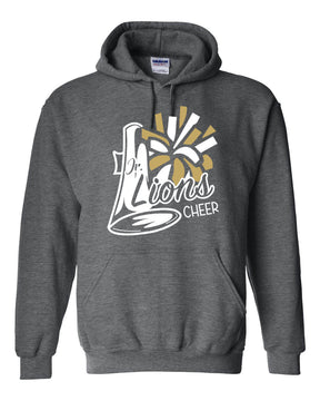 Lions Cheer Design 2 Hooded Sweatshirt