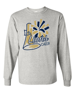 Lions Cheer Design 2 Long Sleeve Shirt