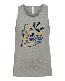 Lions Cheer design 2 Muscle Tank Top