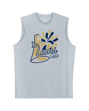 Lions Cheer Design 2 Men's performance Tank Top