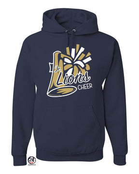 Lions Cheer Design 2 Hooded Sweatshirt