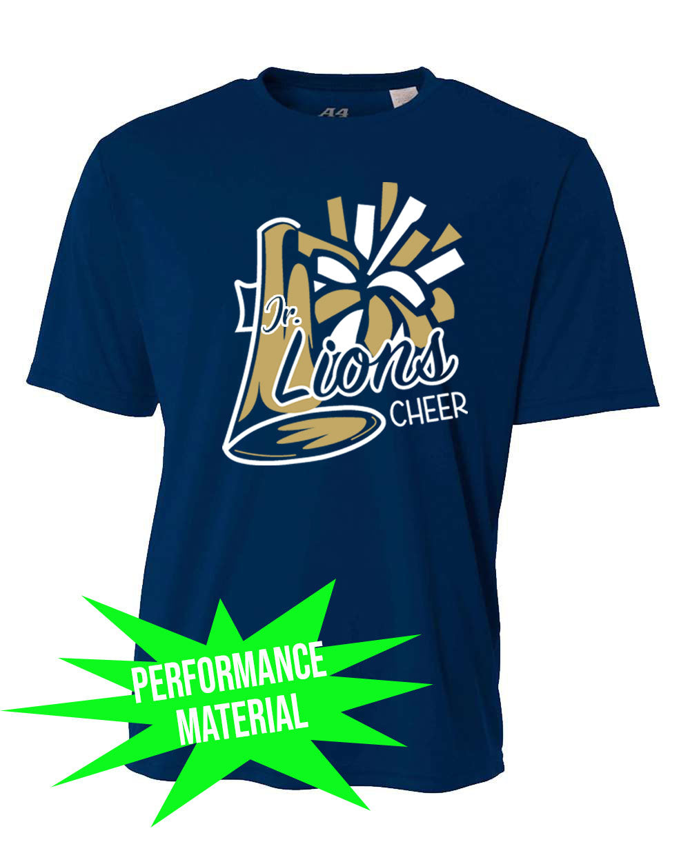 Lions Cheer Performance Material design 2 T-Shirt