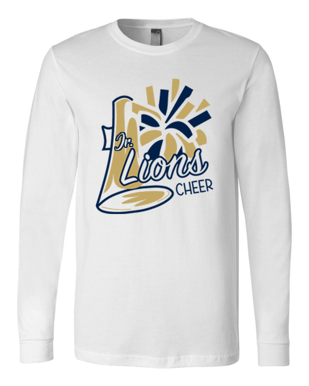 Lions Cheer Design 2 Long Sleeve Shirt