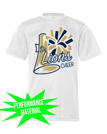 Lions Cheer Performance Material design 2 T-Shirt