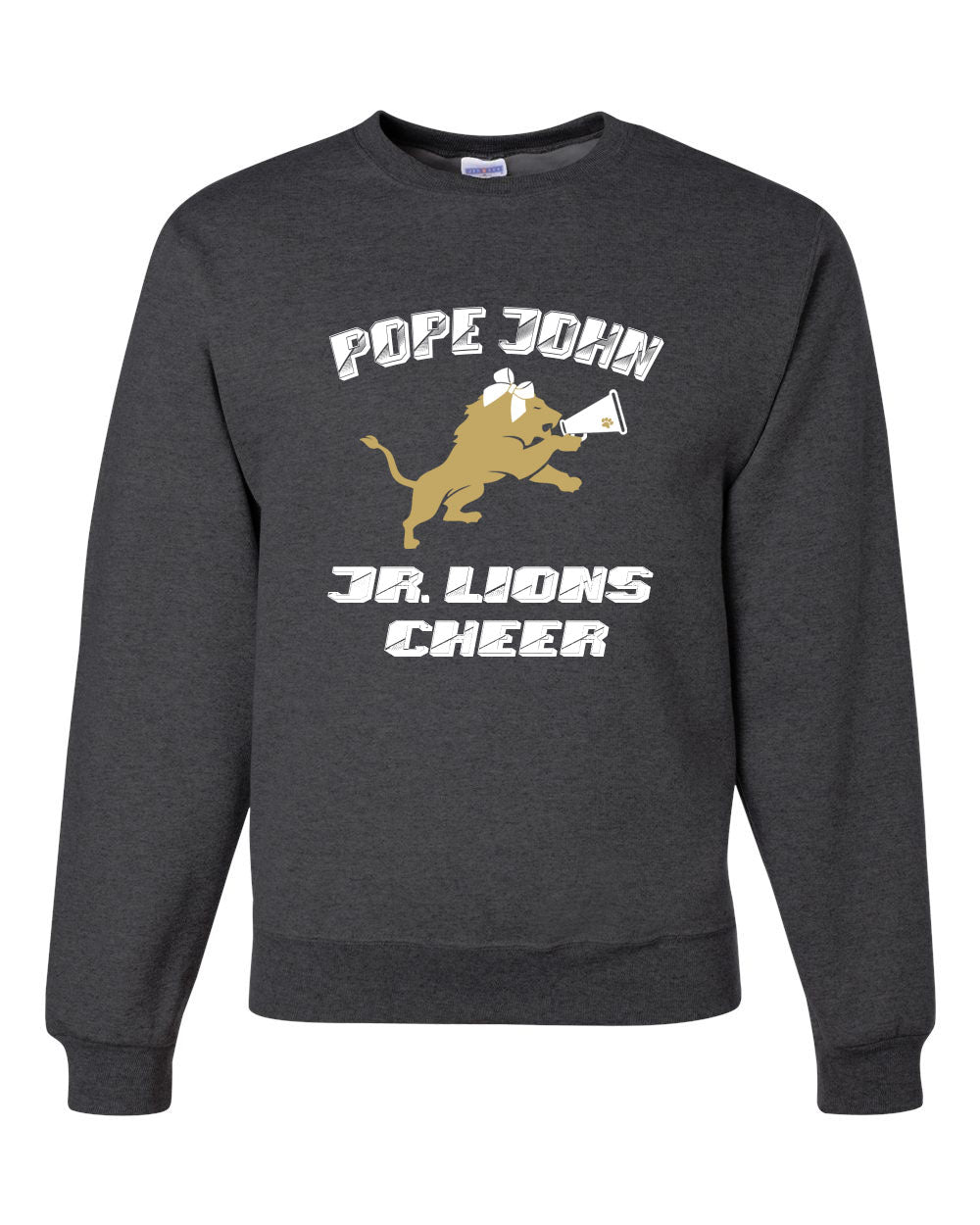 Lions Cheer Design 3 non hooded sweatshirt
