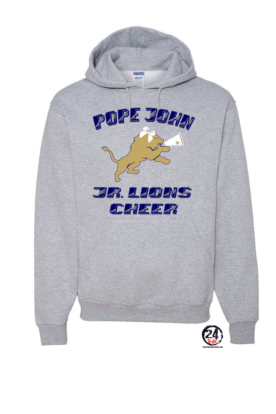 Lions Cheer Design 3 Hooded Sweatshirt