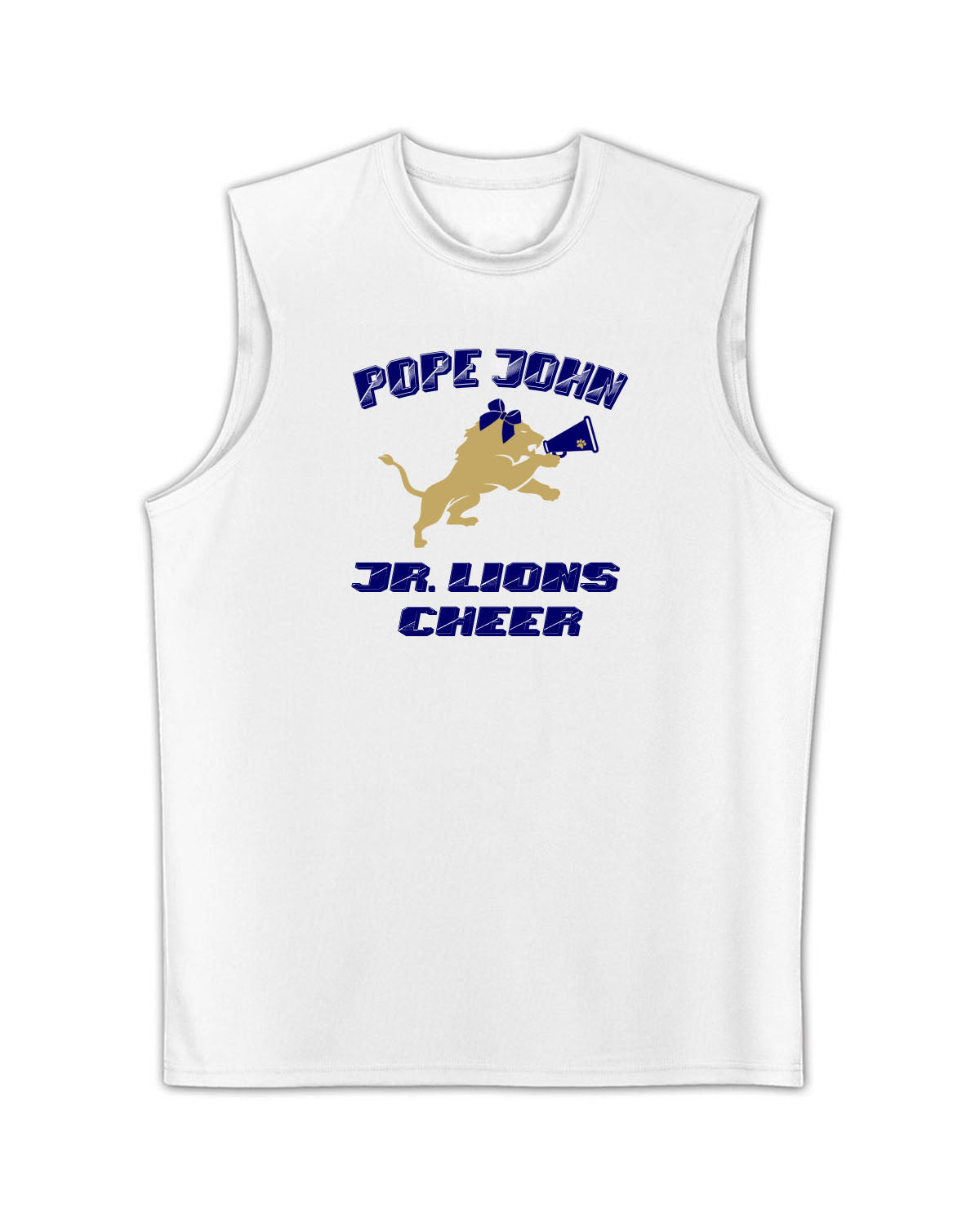 Lions Cheer Design 3 Men's performance Tank Top