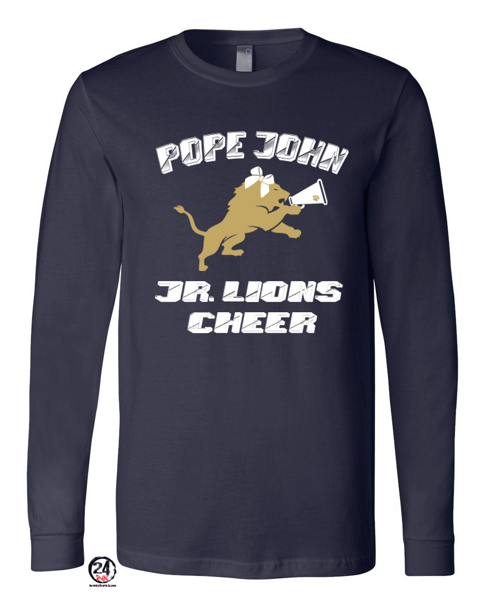 Lions Cheer Design 3 Long Sleeve Shirt