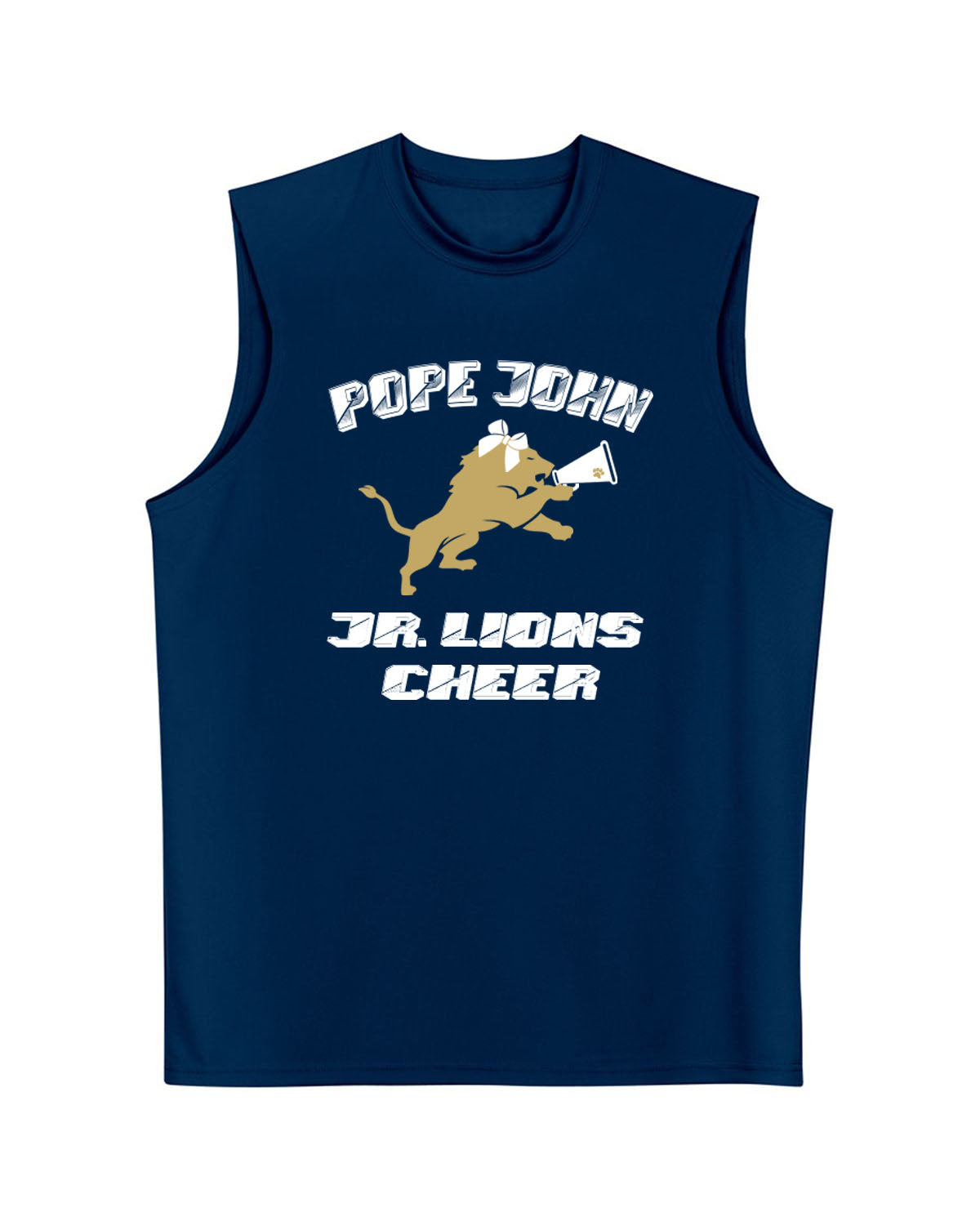 Lions Cheer Design 3 Men's performance Tank Top