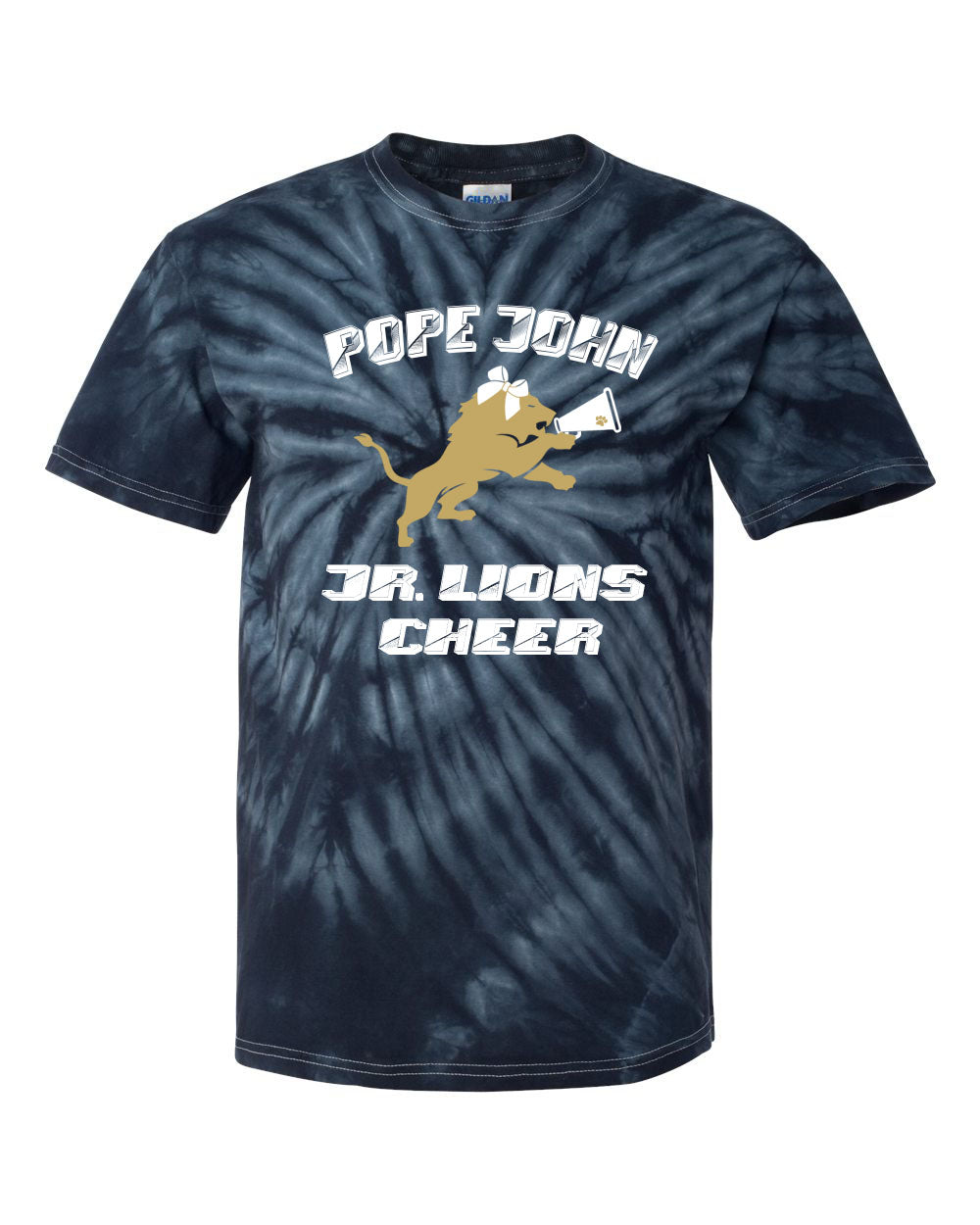 Lions Cheer Design 3 Tie Dye t-shirt