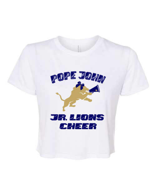 Lions Cheer Design 3 Crop Top