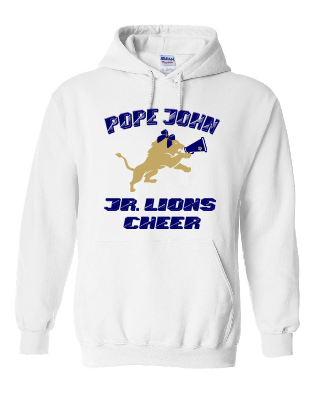 Lions Cheer Design 3 Hooded Sweatshirt