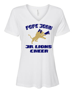 Lions Cheer Design 3 V-neck T-Shirt