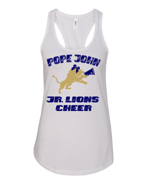 Lions Cheer Design 3 Racerback Tank Top