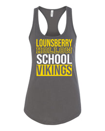 Lounsberry Hollow Racerback Tank Top Design 1