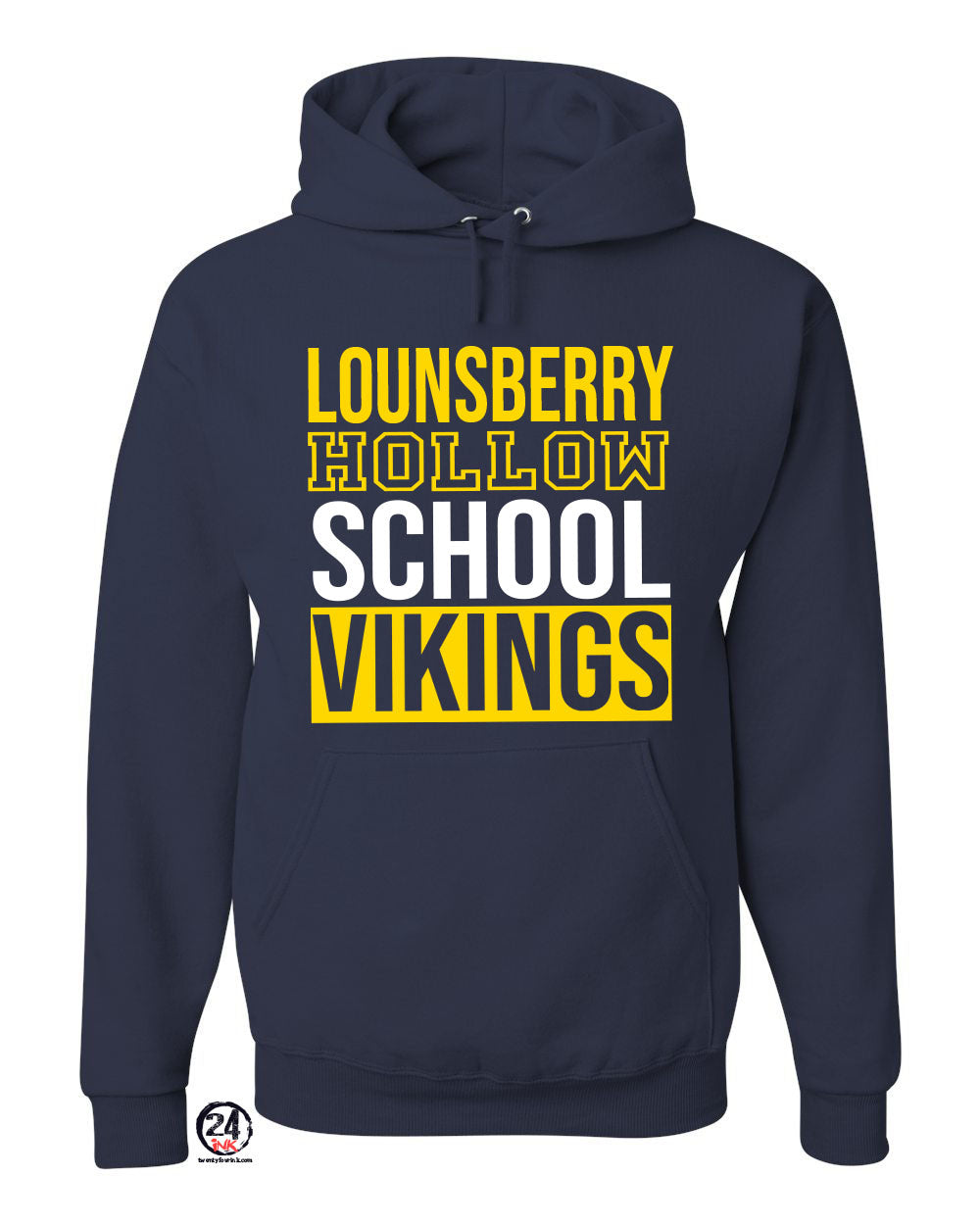 Lounsberry Hollow Design 1 Hooded Sweatshirt