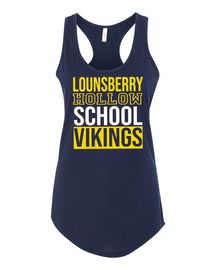 Lounsberry Hollow Racerback Tank Top Design 1