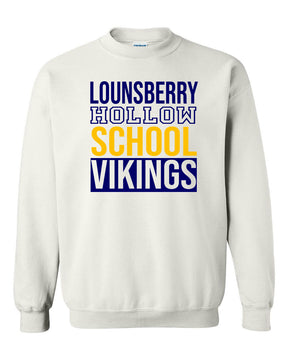 Lounsberry Hollow Non Hooded Sweatshirt Design 1