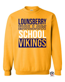 Lounsberry Hollow Non Hooded Sweatshirt Design 1