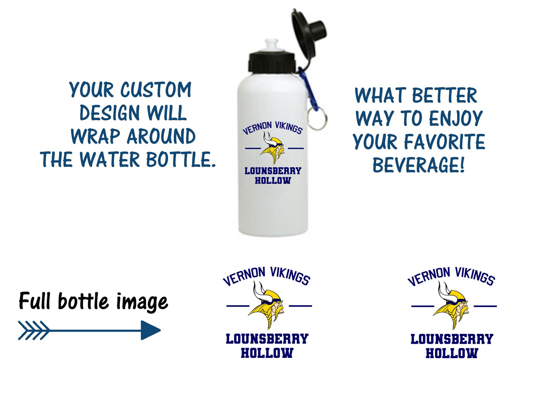 Lounsberry Hollow Design 2 Water Bottle