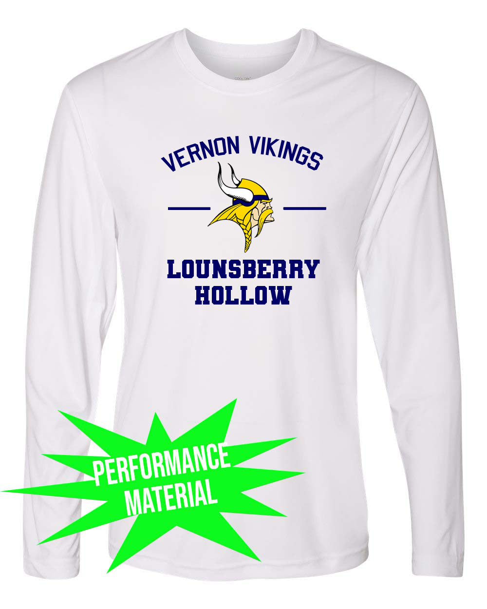Lounsberry Hollow Performance Material Long Sleeve Shirt Design 2