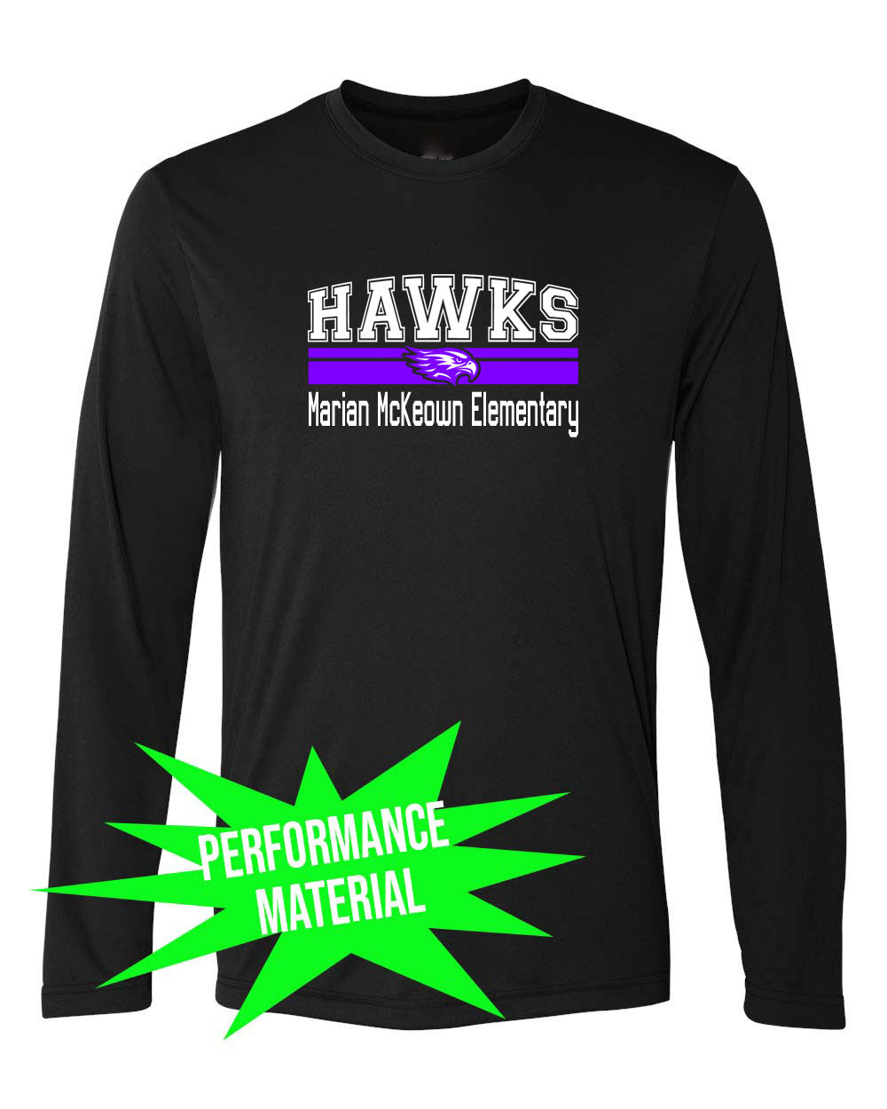 McKeown Performance Material Design 17 Long Sleeve Shirt