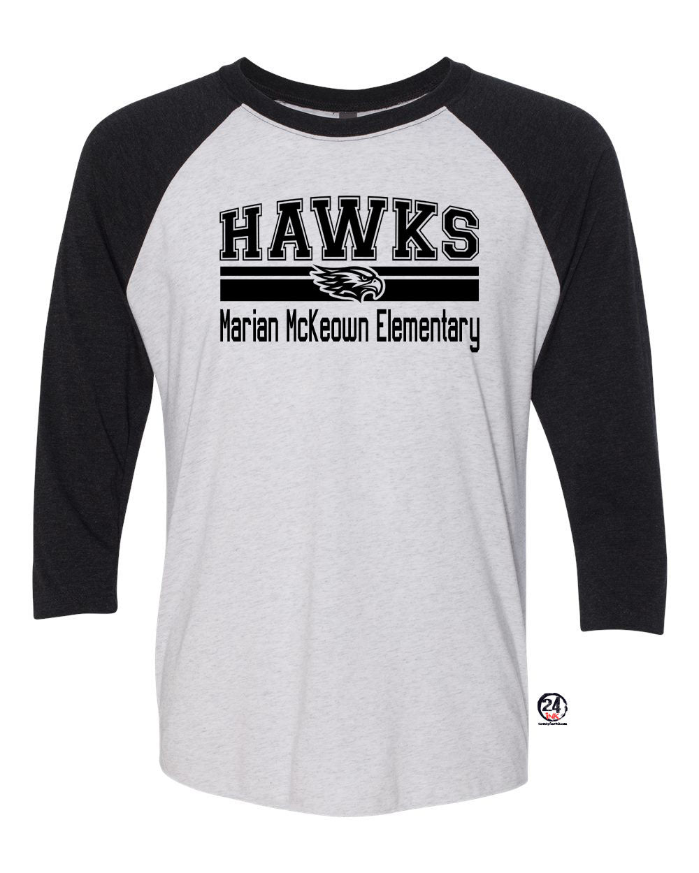 McKeown Design 17 Raglan shirt