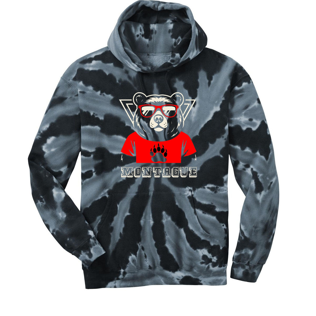 Montague Tie-Dye Hooded Sweatshirt Design 10