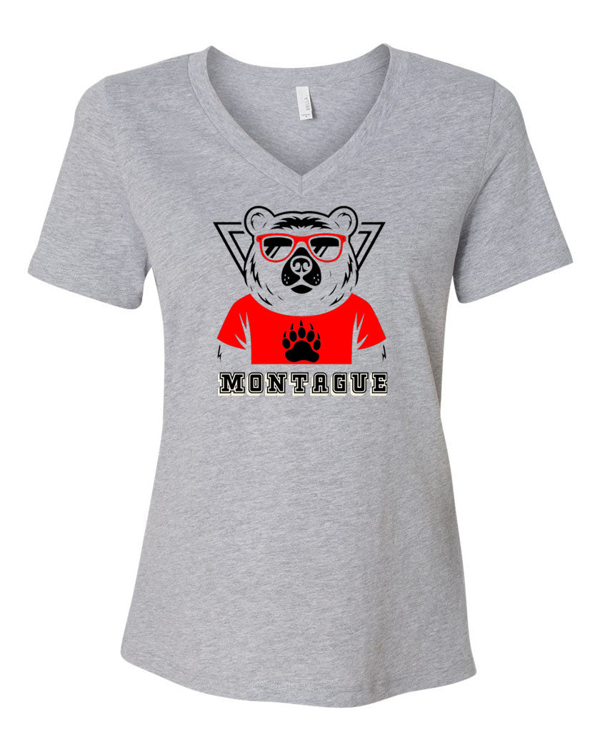 Montague V-neck T-Shirt Design 10