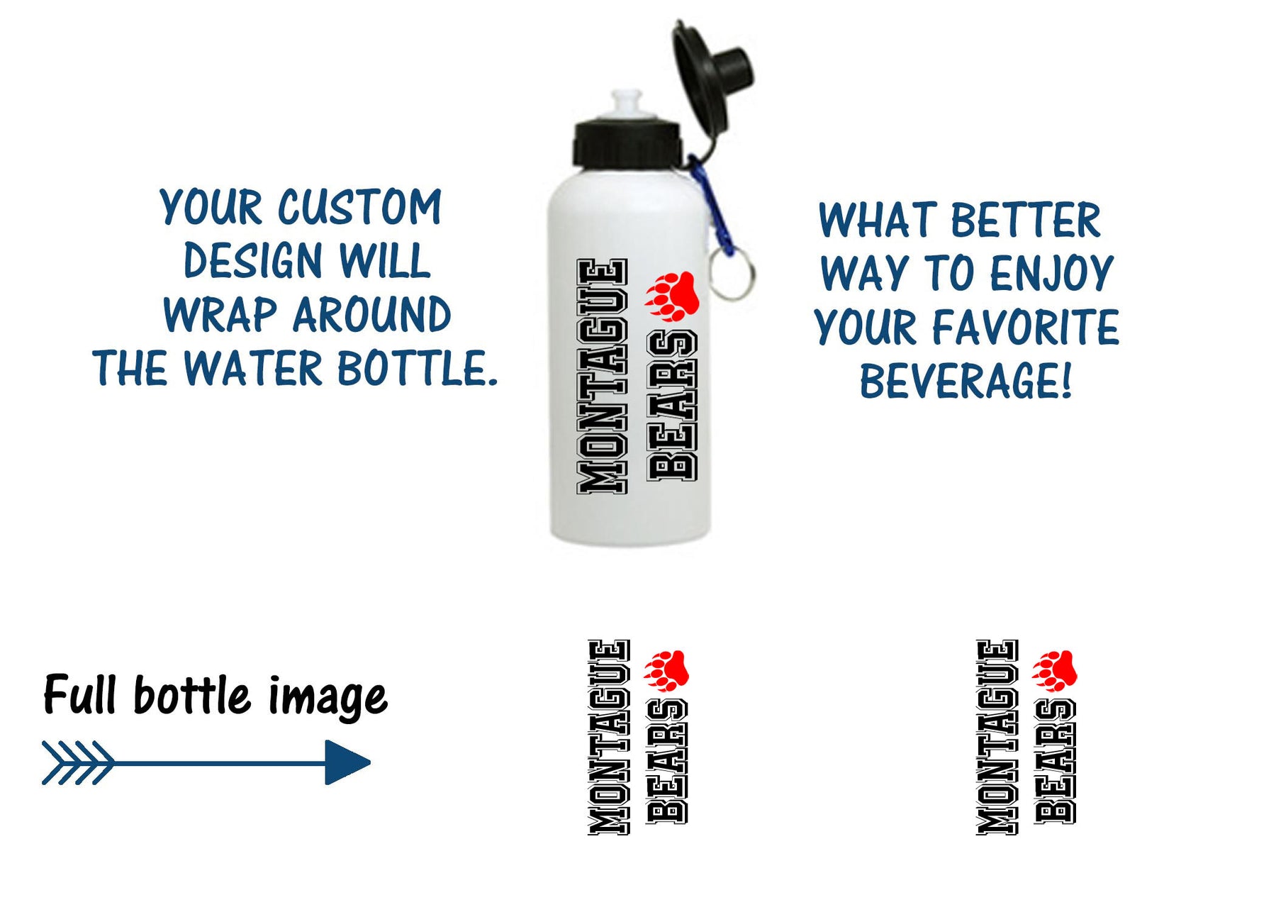 Montague Design 6 Water Bottle
