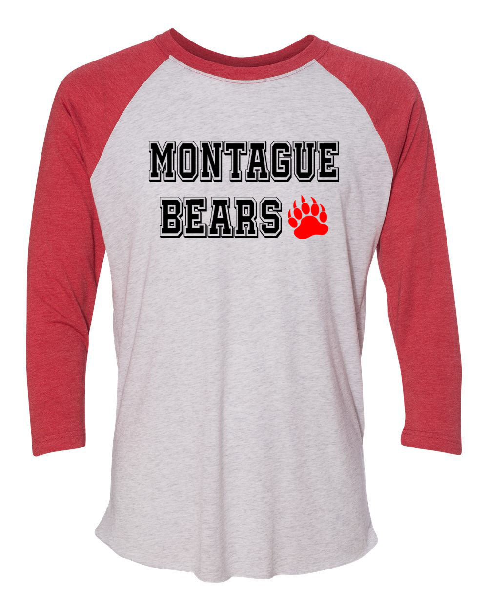 Montague design 6 raglan shirt