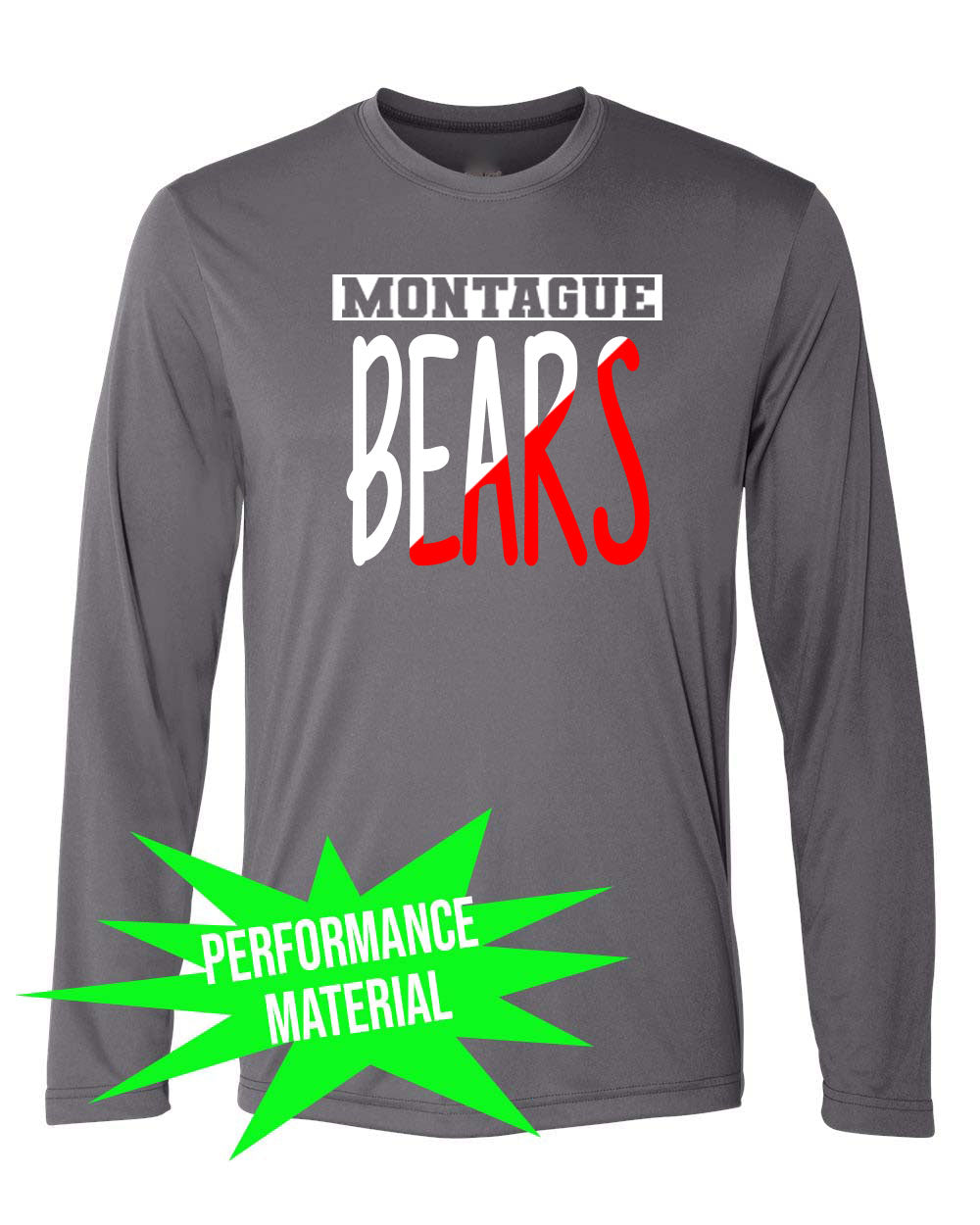 Montague Performance Material Design 7 Long Sleeve Shirt