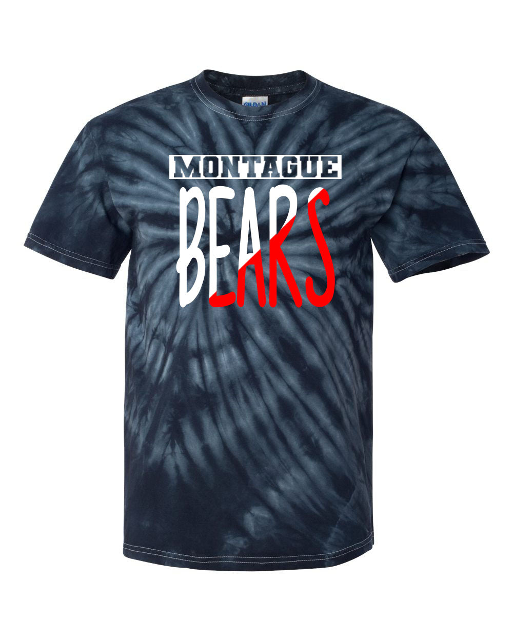 Montague Tie Dye t-shirt Design 7